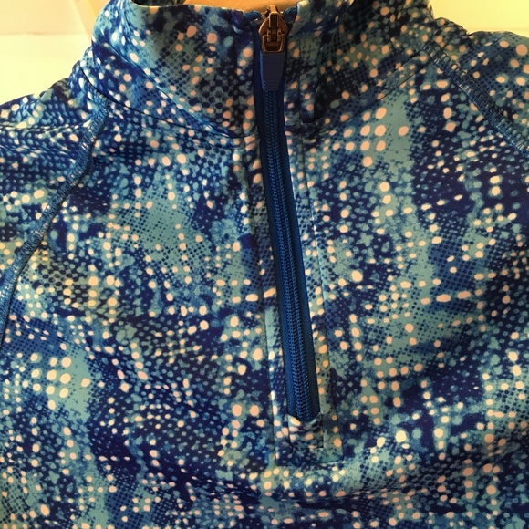 Blue Quarter Zip - Picture 3 of 4